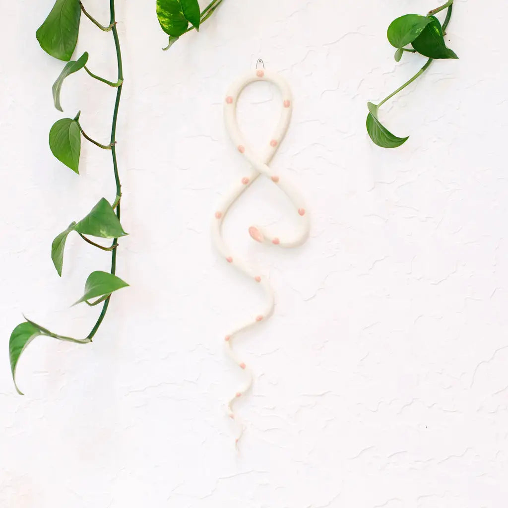Ceramic Wall Snake