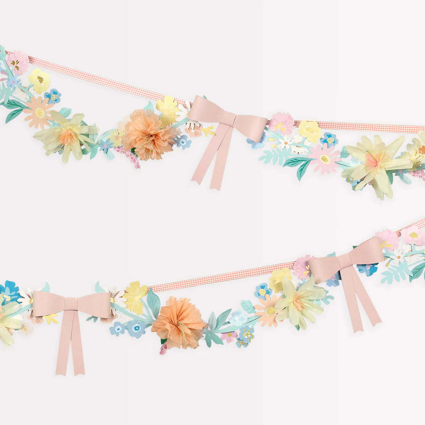 Flower and Bow Garland