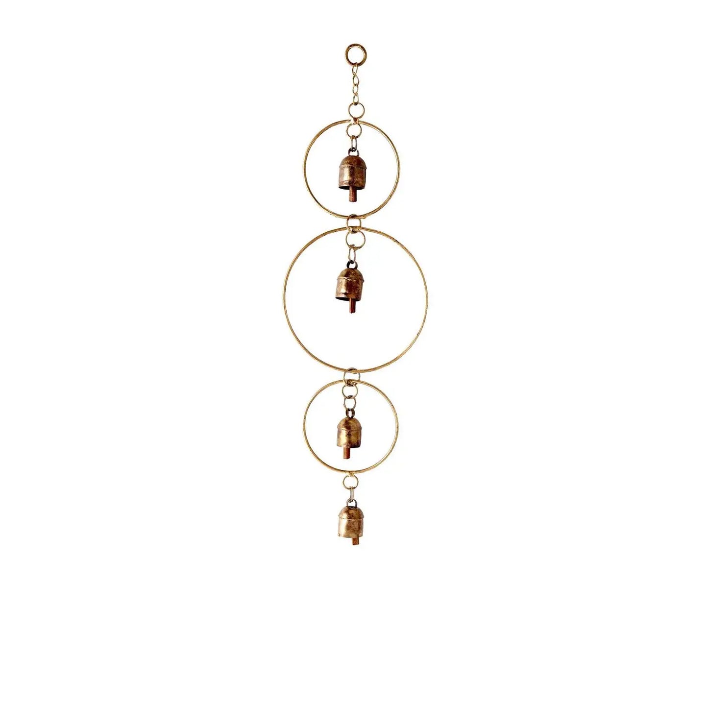 Air Element Hoop Cascade Bells Wind Chime
