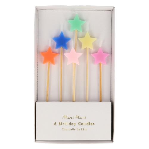 Mixed Star Candles