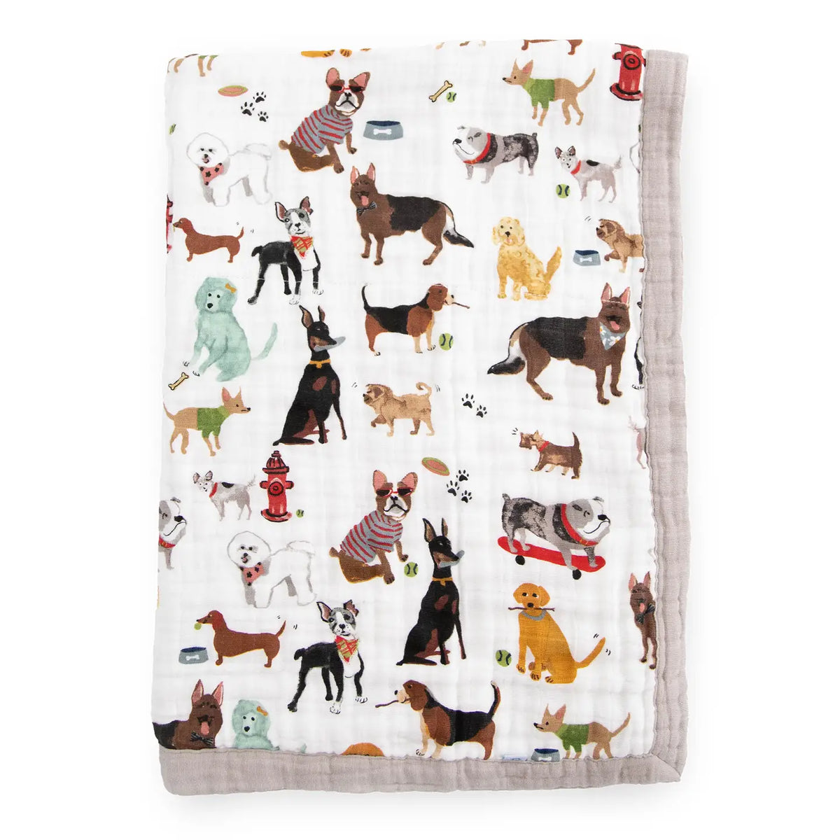 Cotton Muslin Baby Quilt