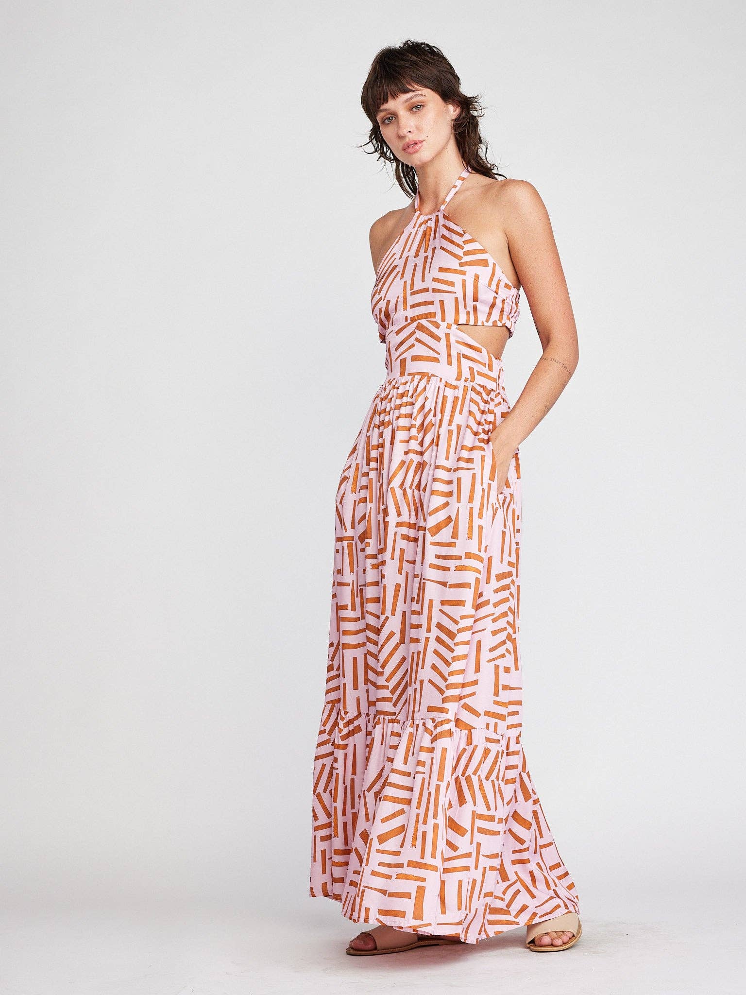 isolde maxi dress Isolde Maxi Dress Dark Green / M