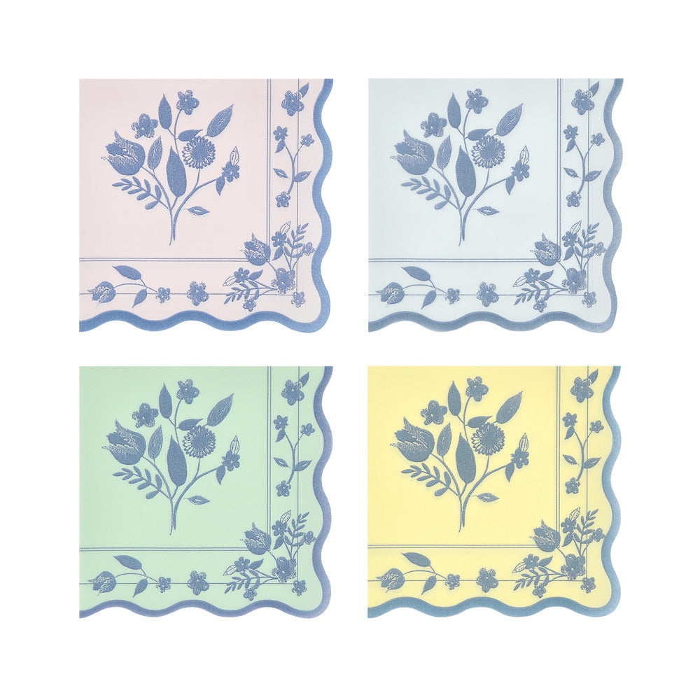 Vintage Botanical Small Napkins