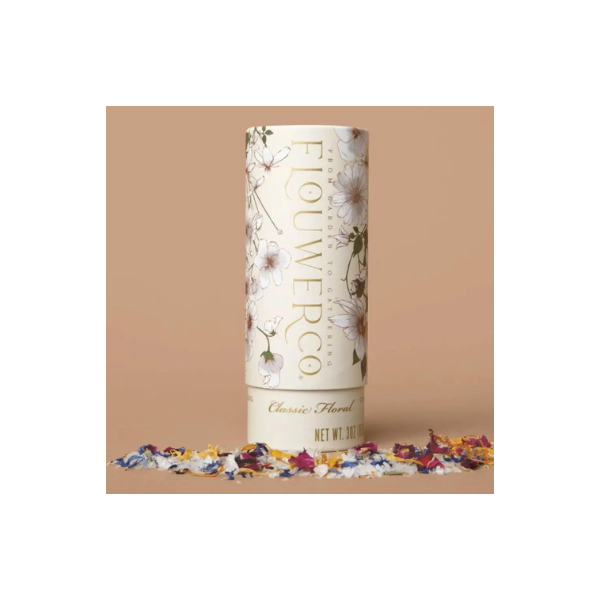 Classic Floral Garnishing Salt