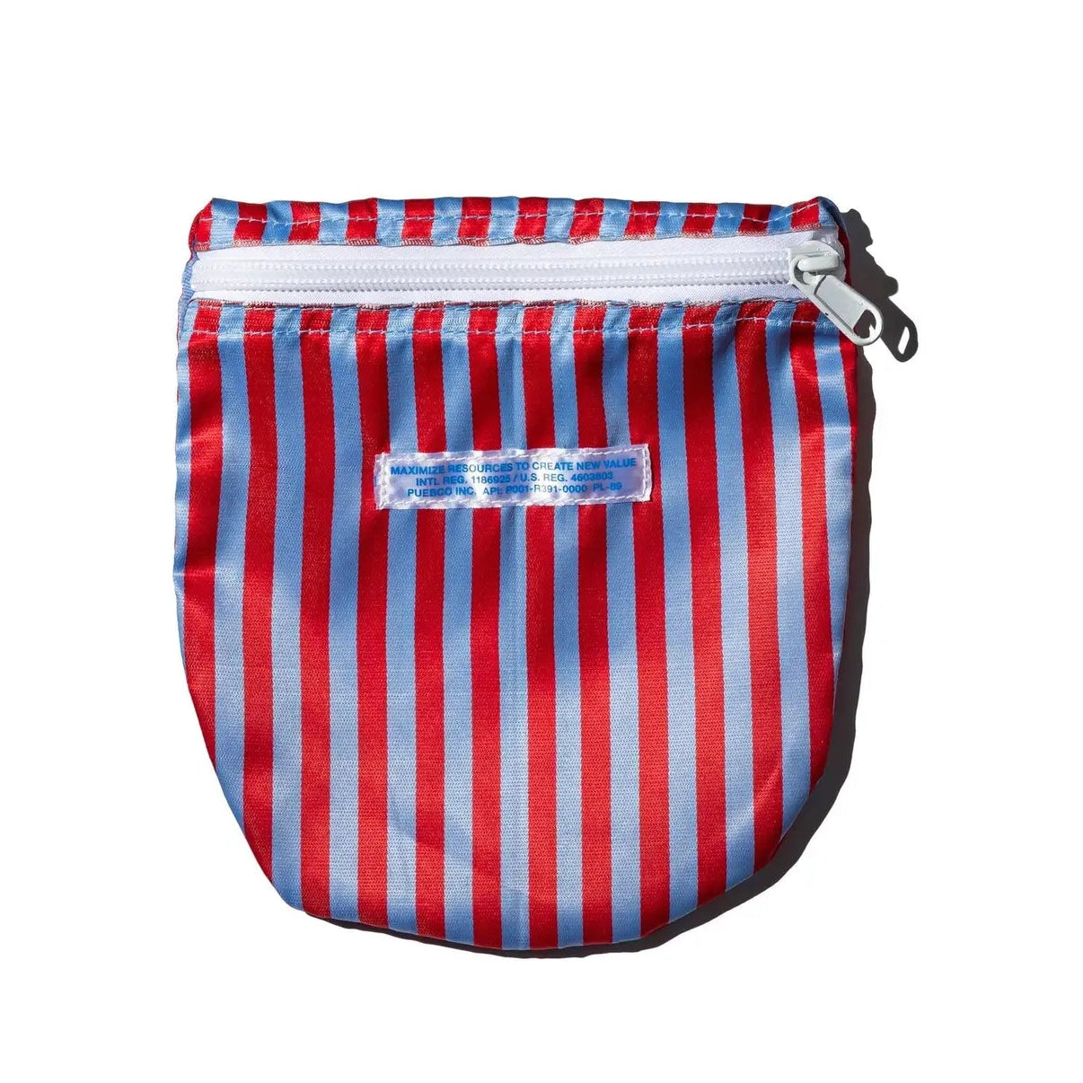 School Tie Fabric Semicircle Pouch