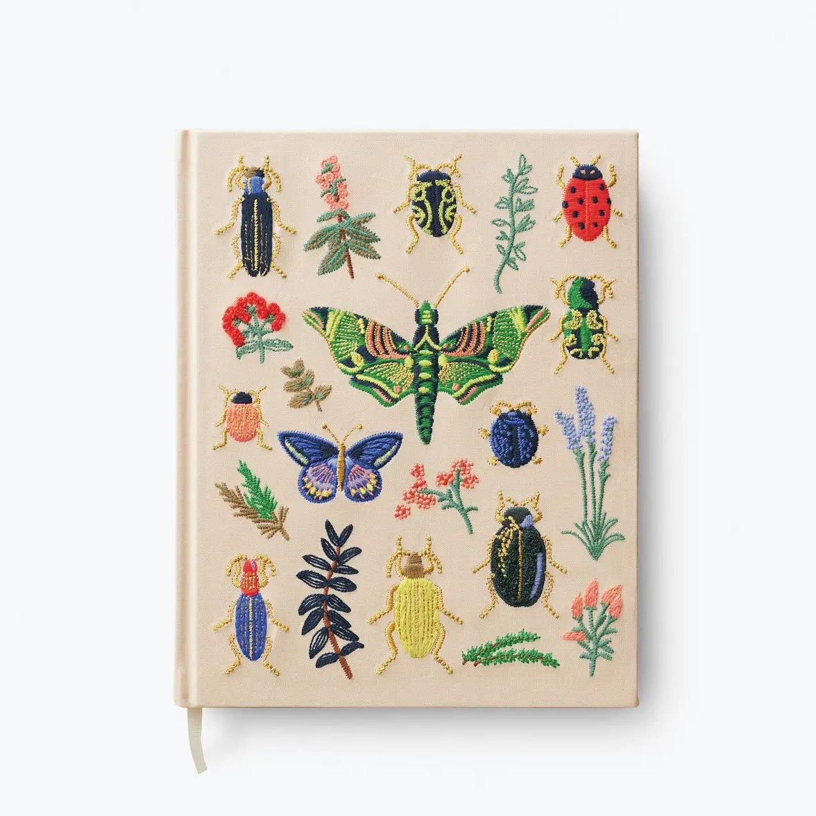 Curio Embroidered Fabric Sketchbook