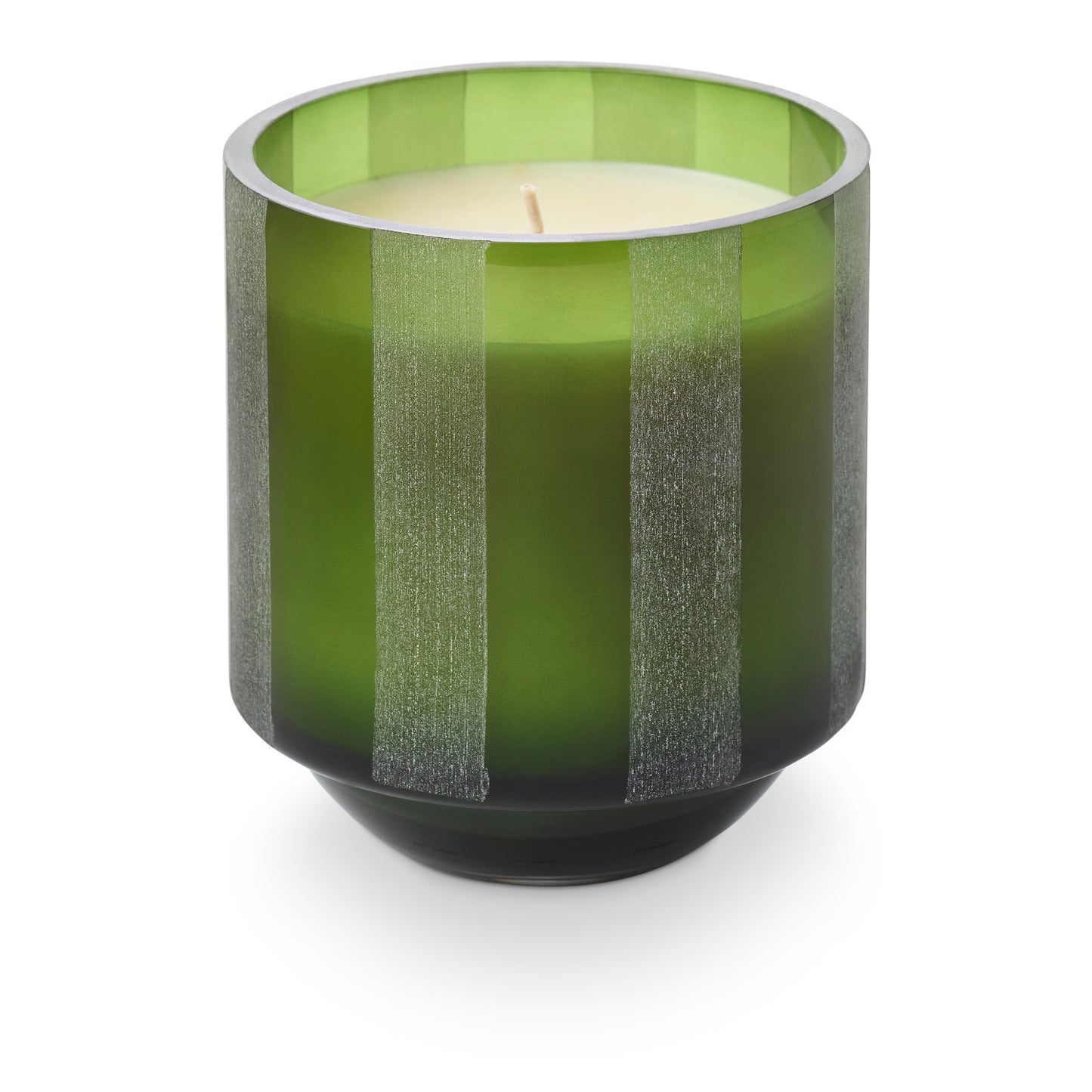 Etched Striped Glass