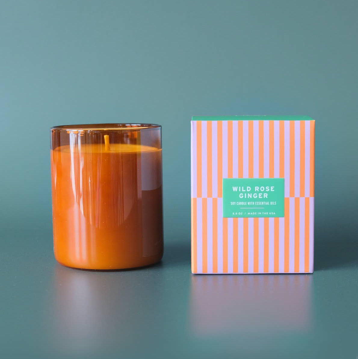Wild Rose + Ginger Essentials Candle
