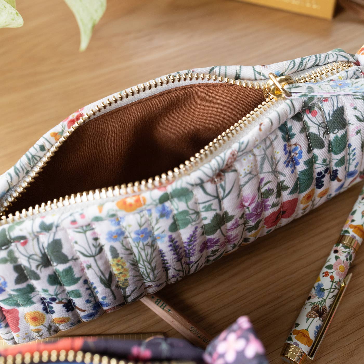 Cotton Quilted Pouch