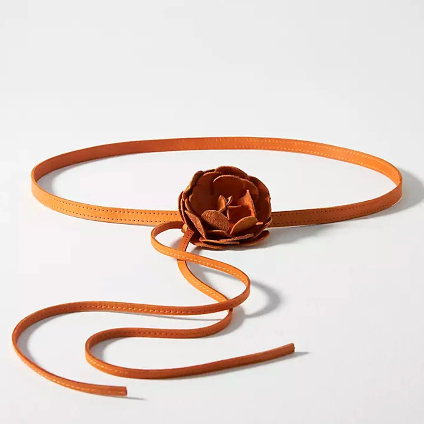 Flower Tie Belt