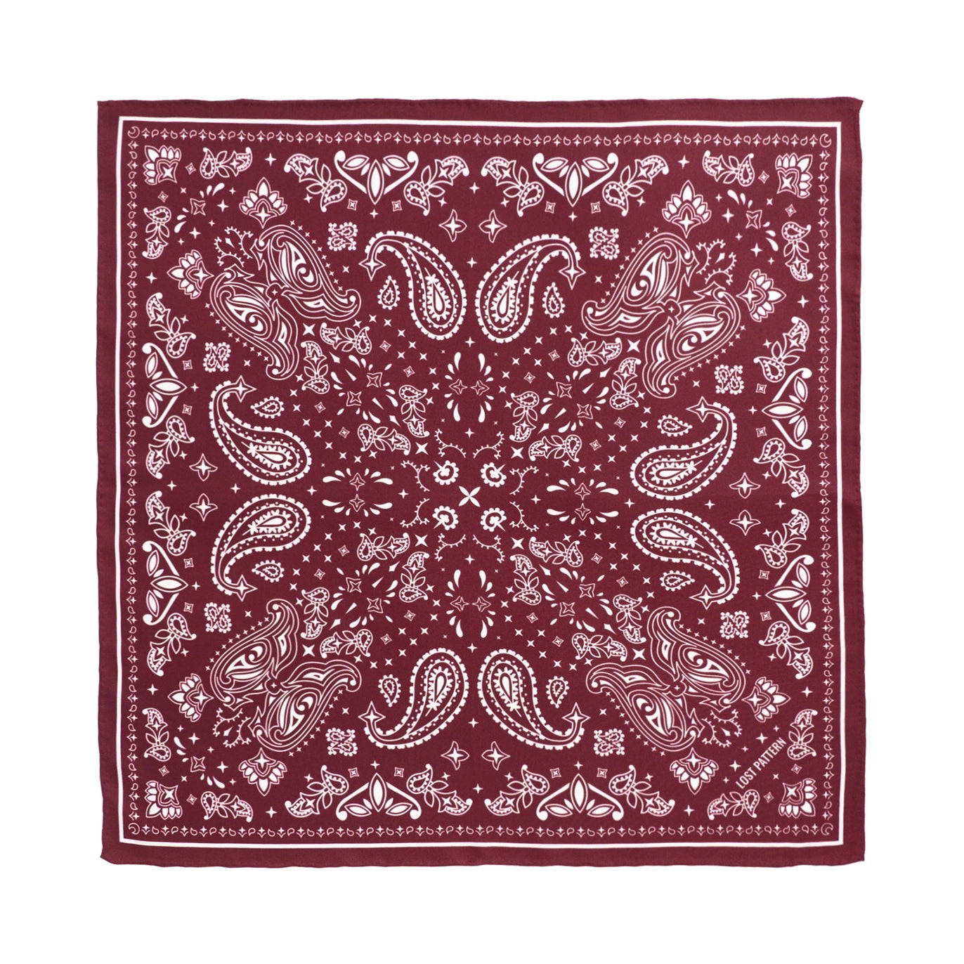 Paisley Silk Bandana Scarf