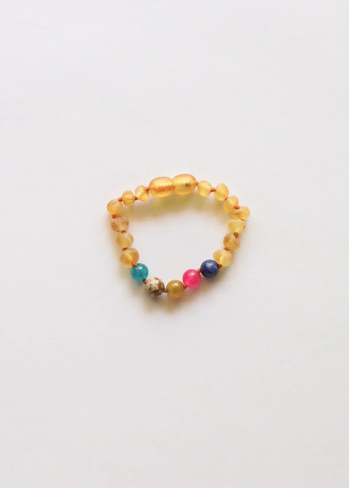 Kids Raw Honey Amber Bracelet/Anklet