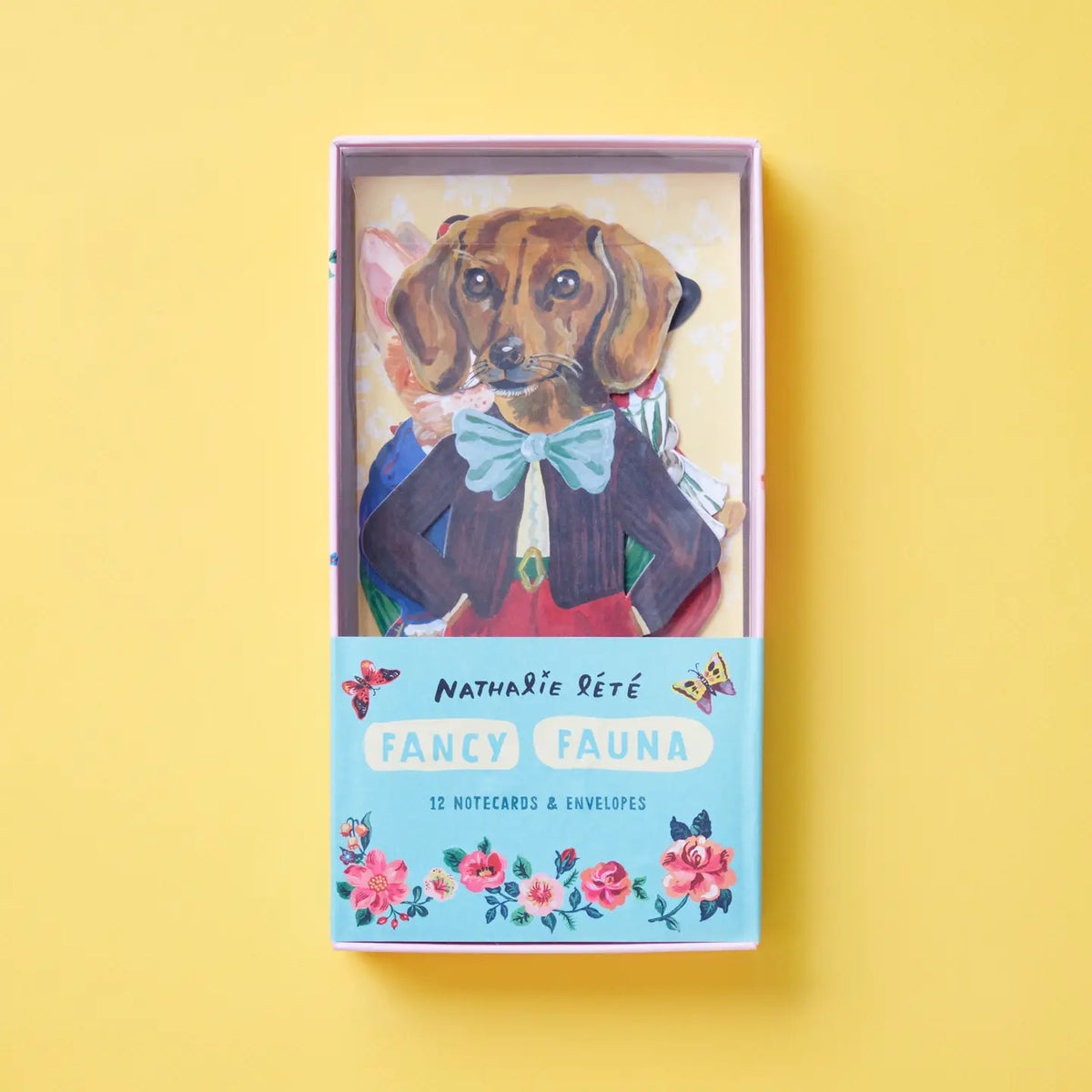 Fancy Fauna: 12 Notecards & Envelopes