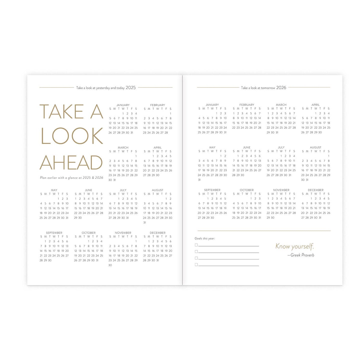 2025 - 2026 Love Note Seedlings On the Go Planner