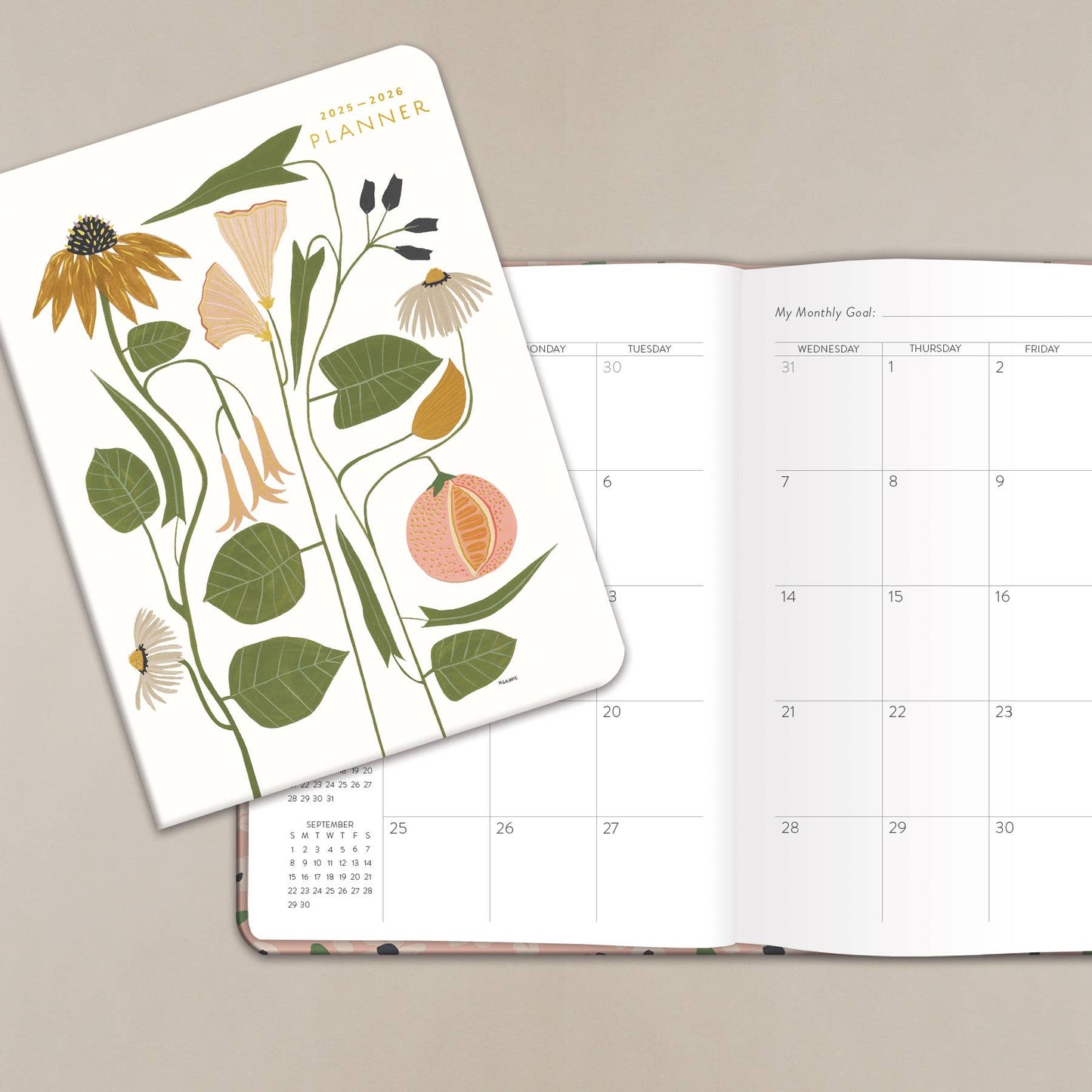 2025 - 2026 Love Note Seedlings On the Go Planner