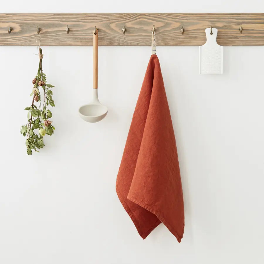 Washed Linen Kitchen Towel
