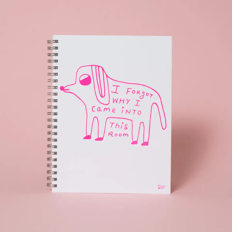 Lost Dog Letterpress Notebook