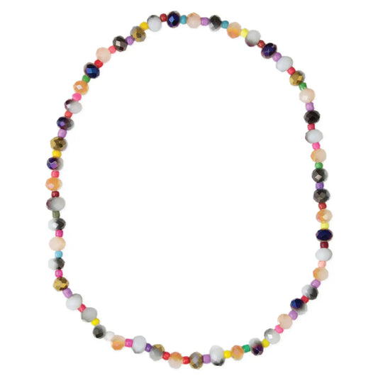 Shimmering Sea Multicolor Bead Anklet
