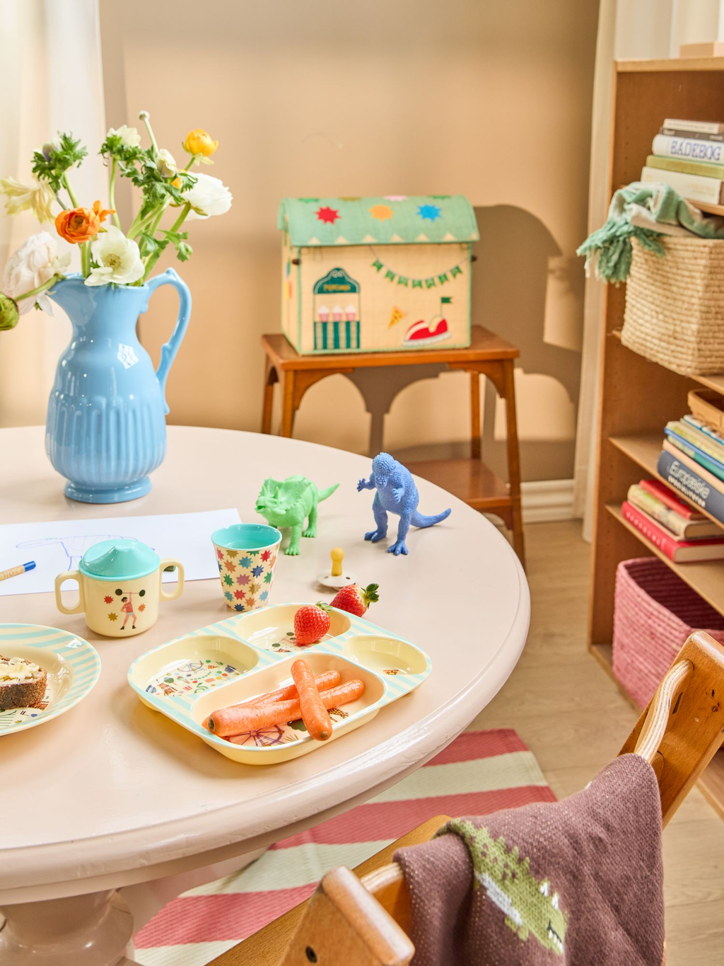 Fun Fair Melamine Kids Plate