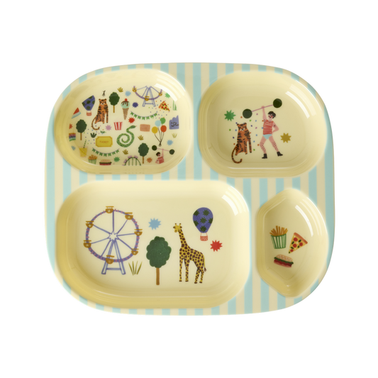 Fun Fair Melamine Kids Plate