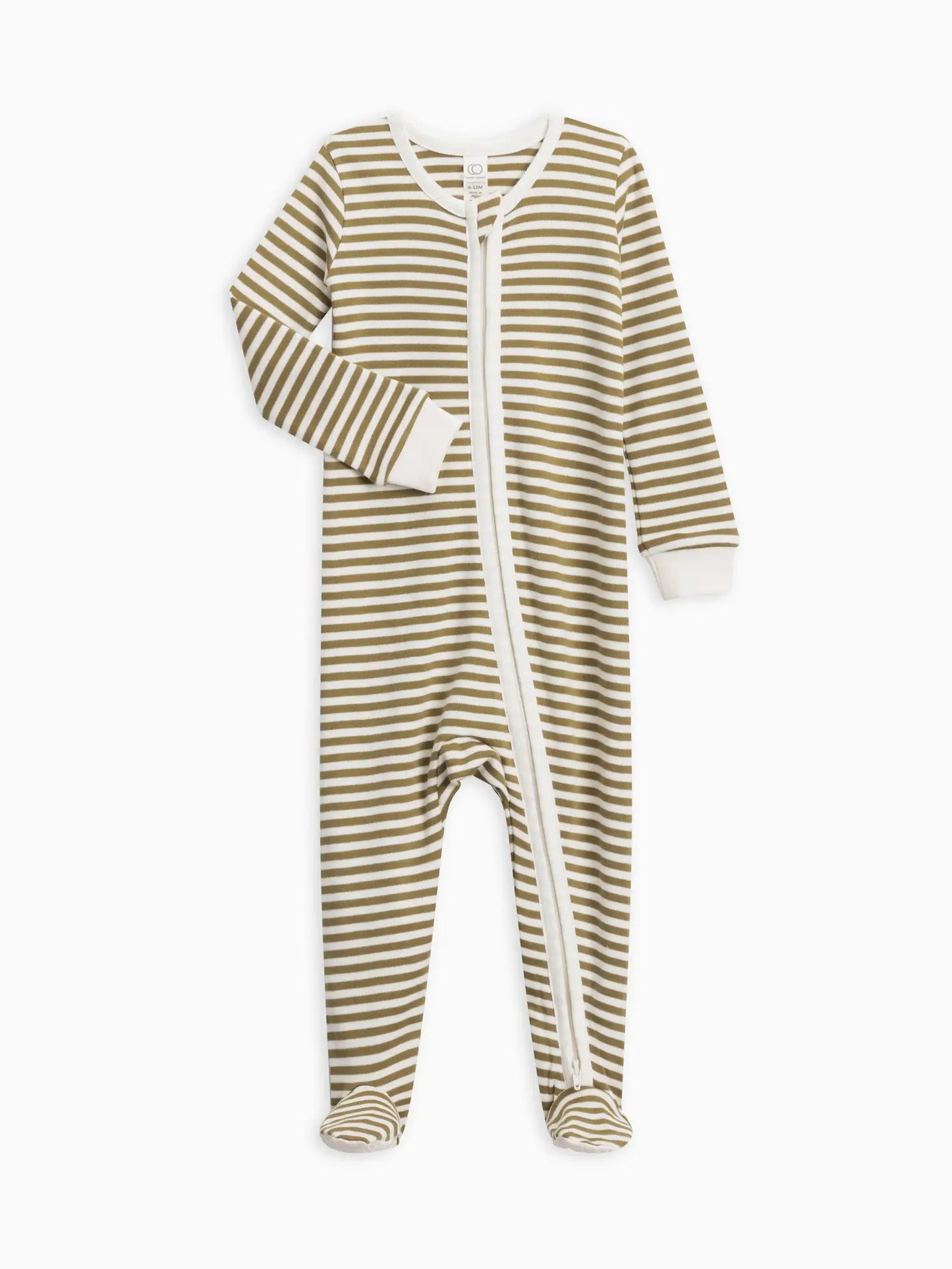 Peyton Zipper Sleeper Greely Stripe
