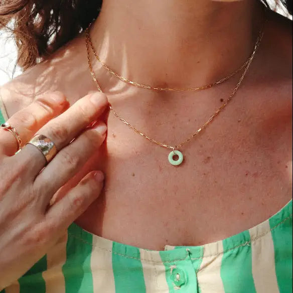 Full Circle Pendant Necklace