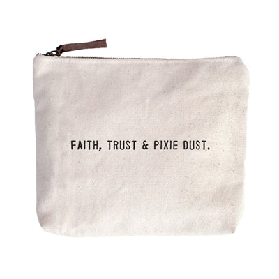 Canvas Quote Pouch