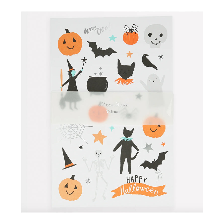Meri Meri Happy Halloween Tattoos