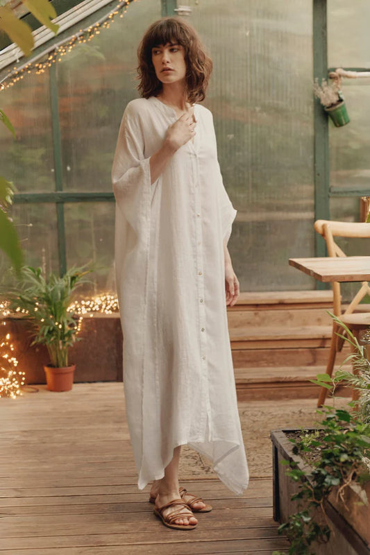 Linen Beach Dress