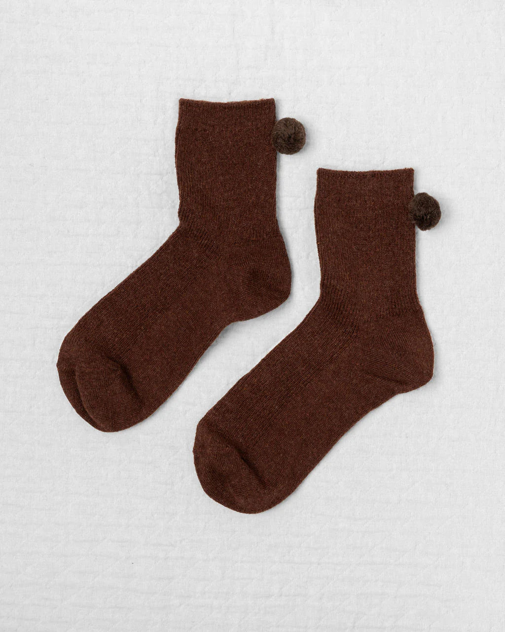 Winter Pom Pom Socks