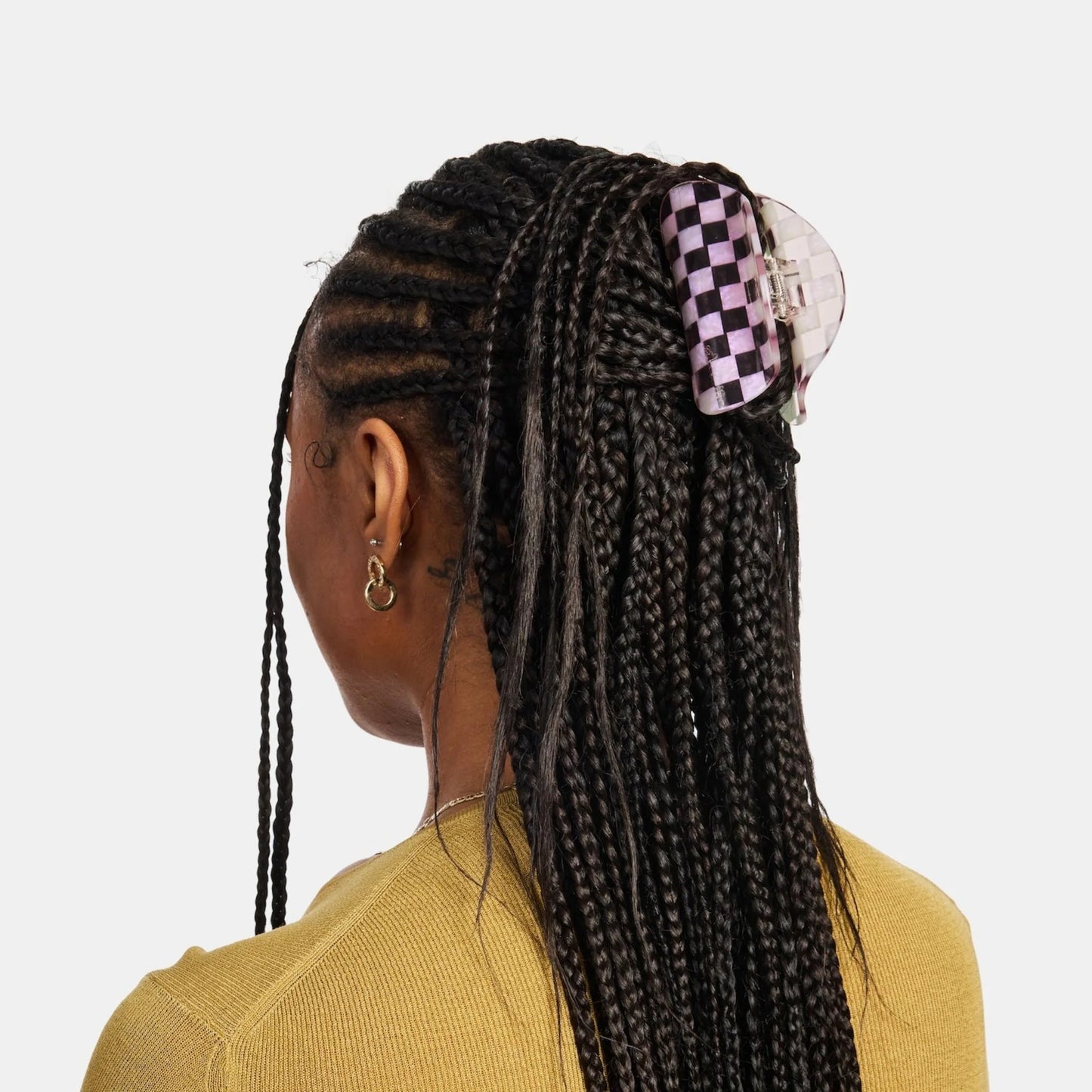Checkered Claw Clip