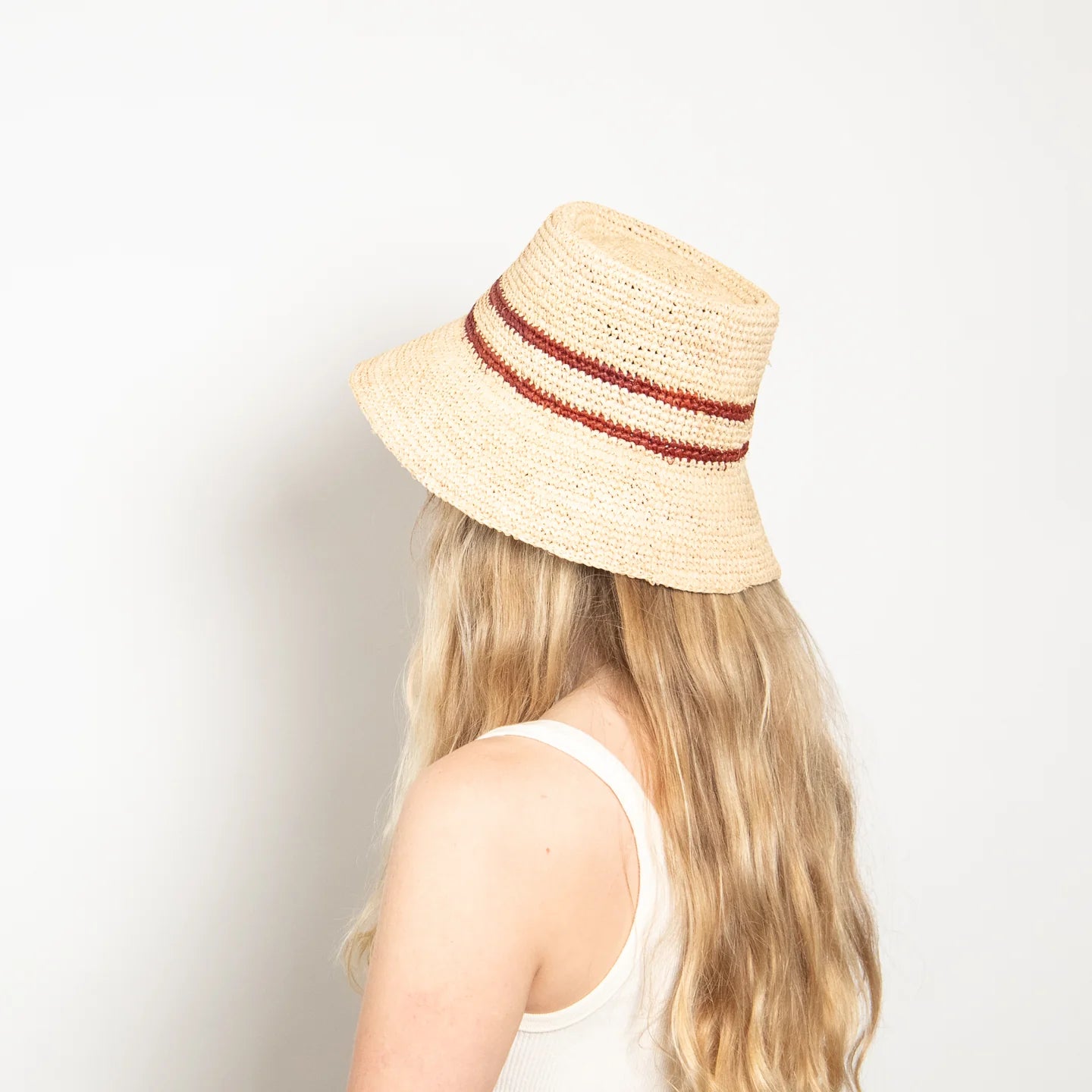 Ensley Raffia Bucket