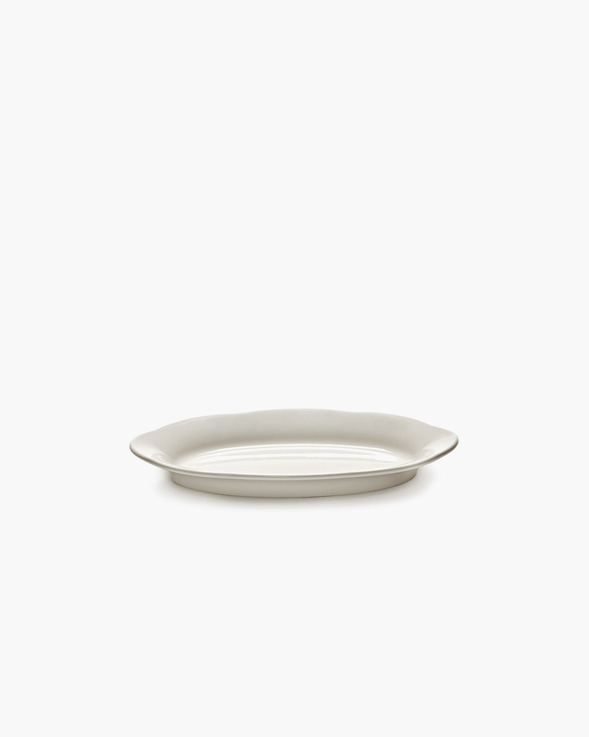 High Oval Silhouette Plate