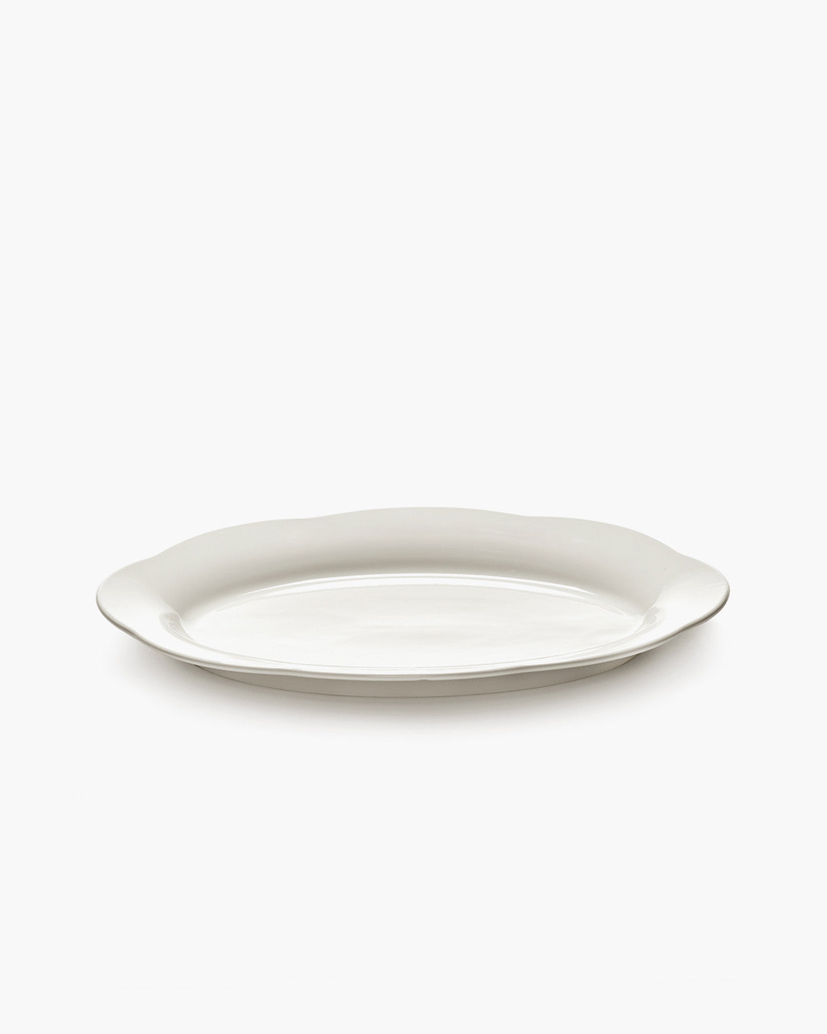 High Oval Silhouette Plate