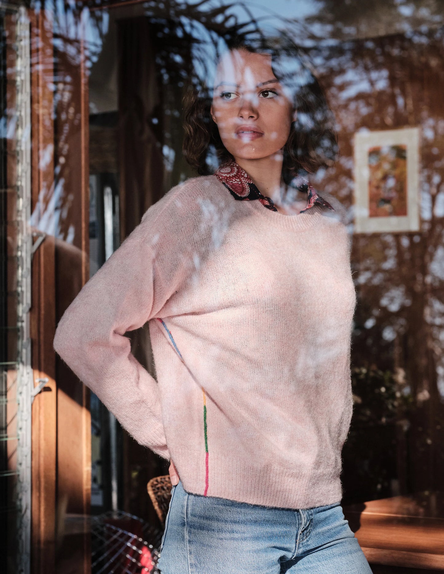 Rainbow Oversized Sweater