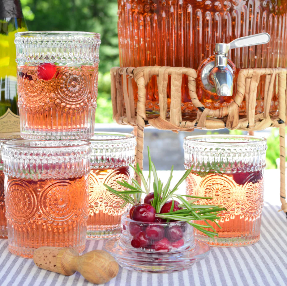 Fiesta Rock Glass