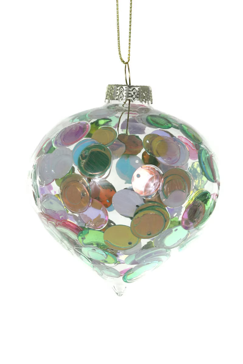 Sequin Bauble Ornament