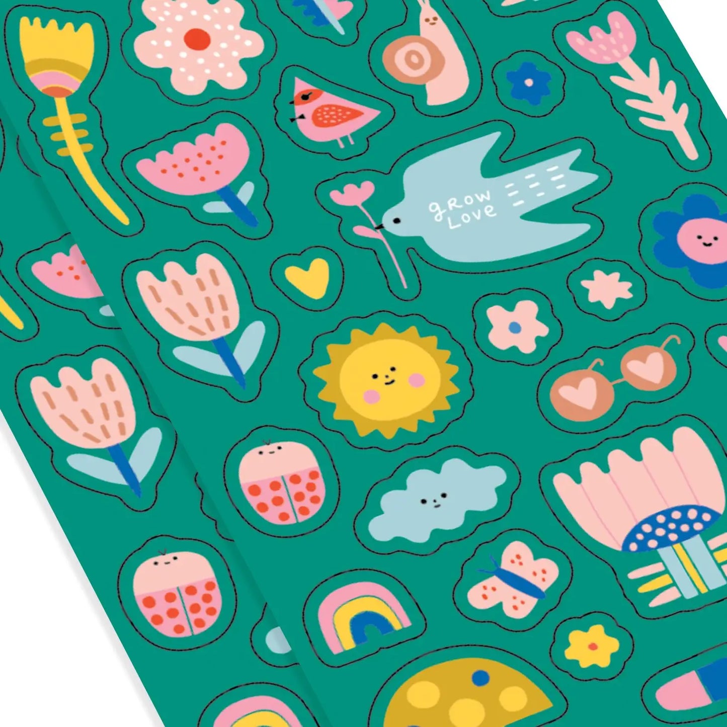 Garden of Love Sticker Sheet