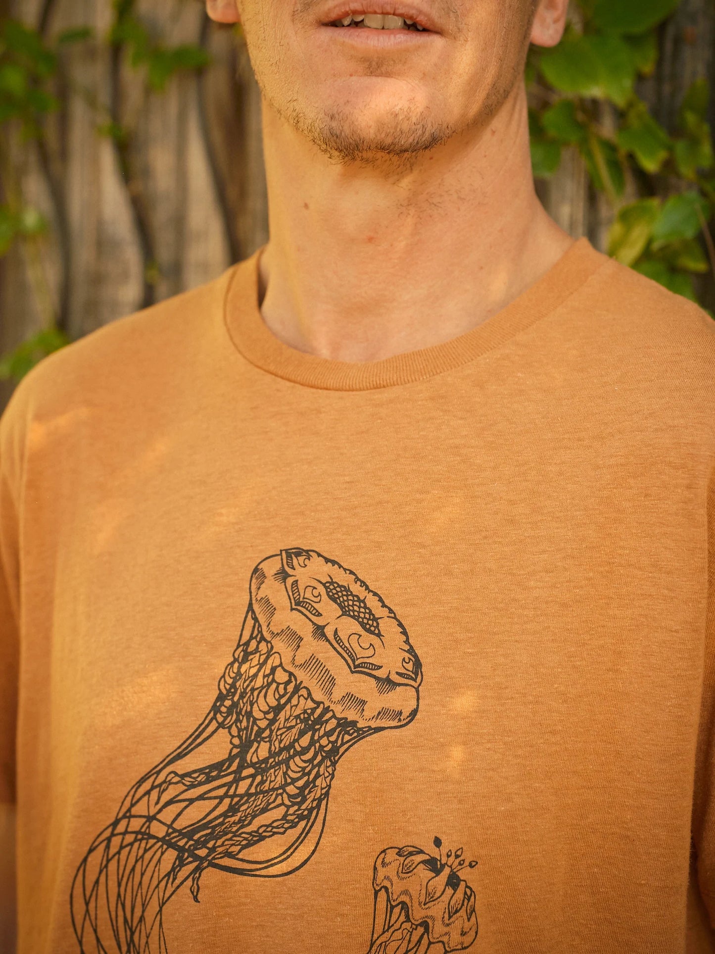 Jellyfish Tee, Orange