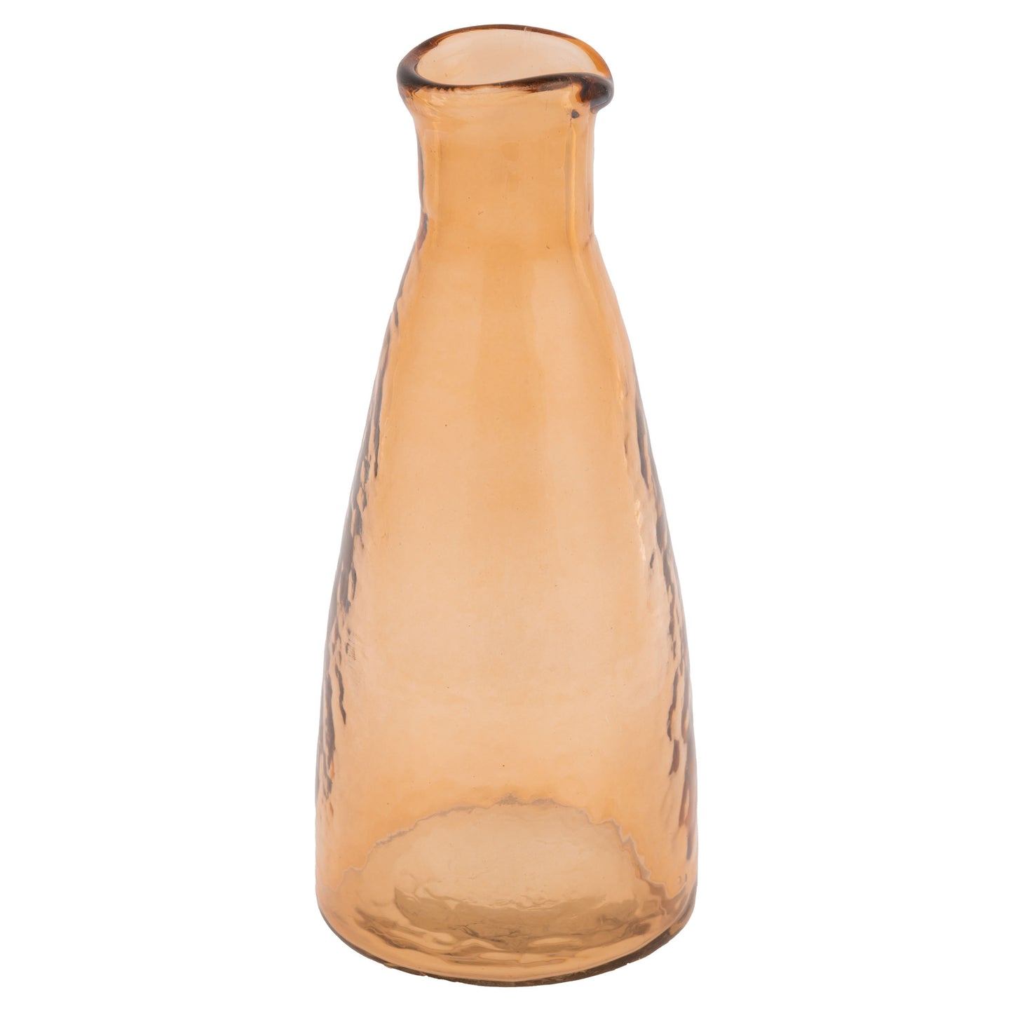 Hammered Glass Carafe