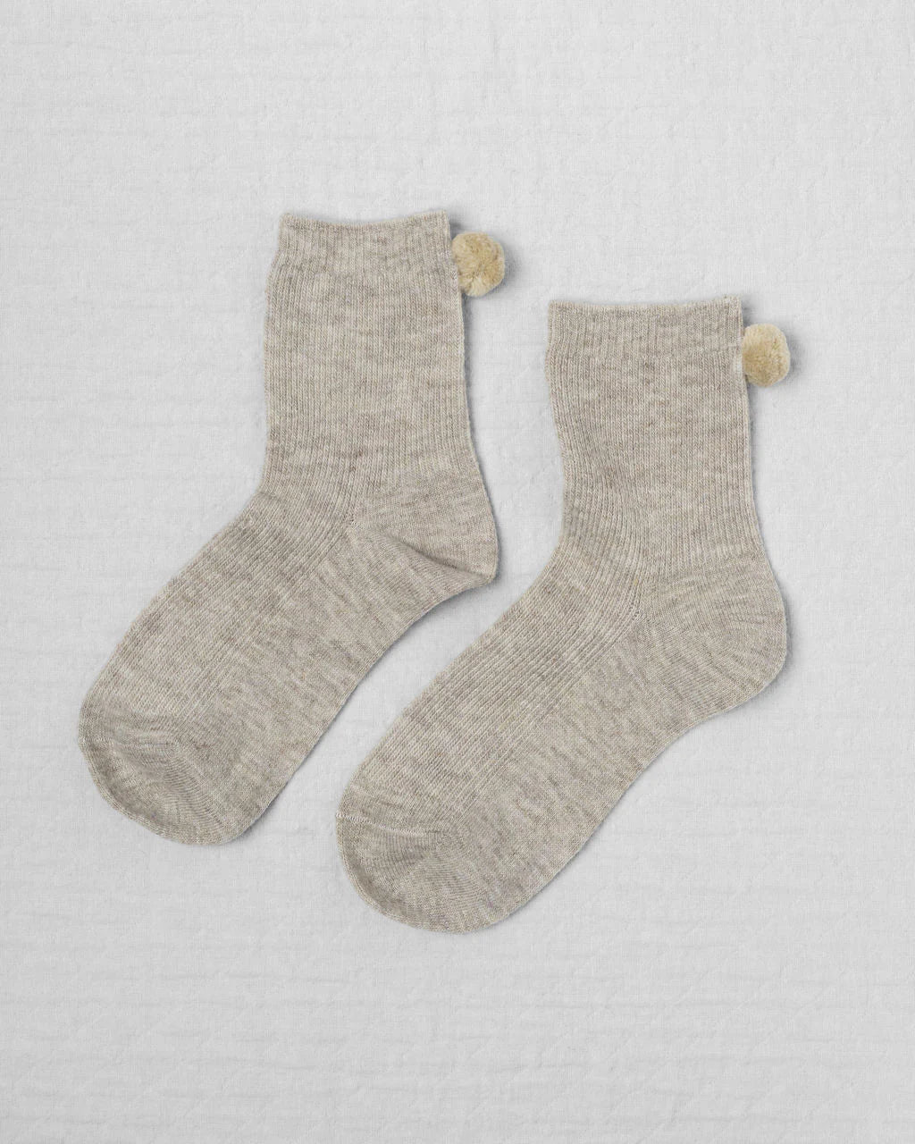 Winter Pom Pom Socks