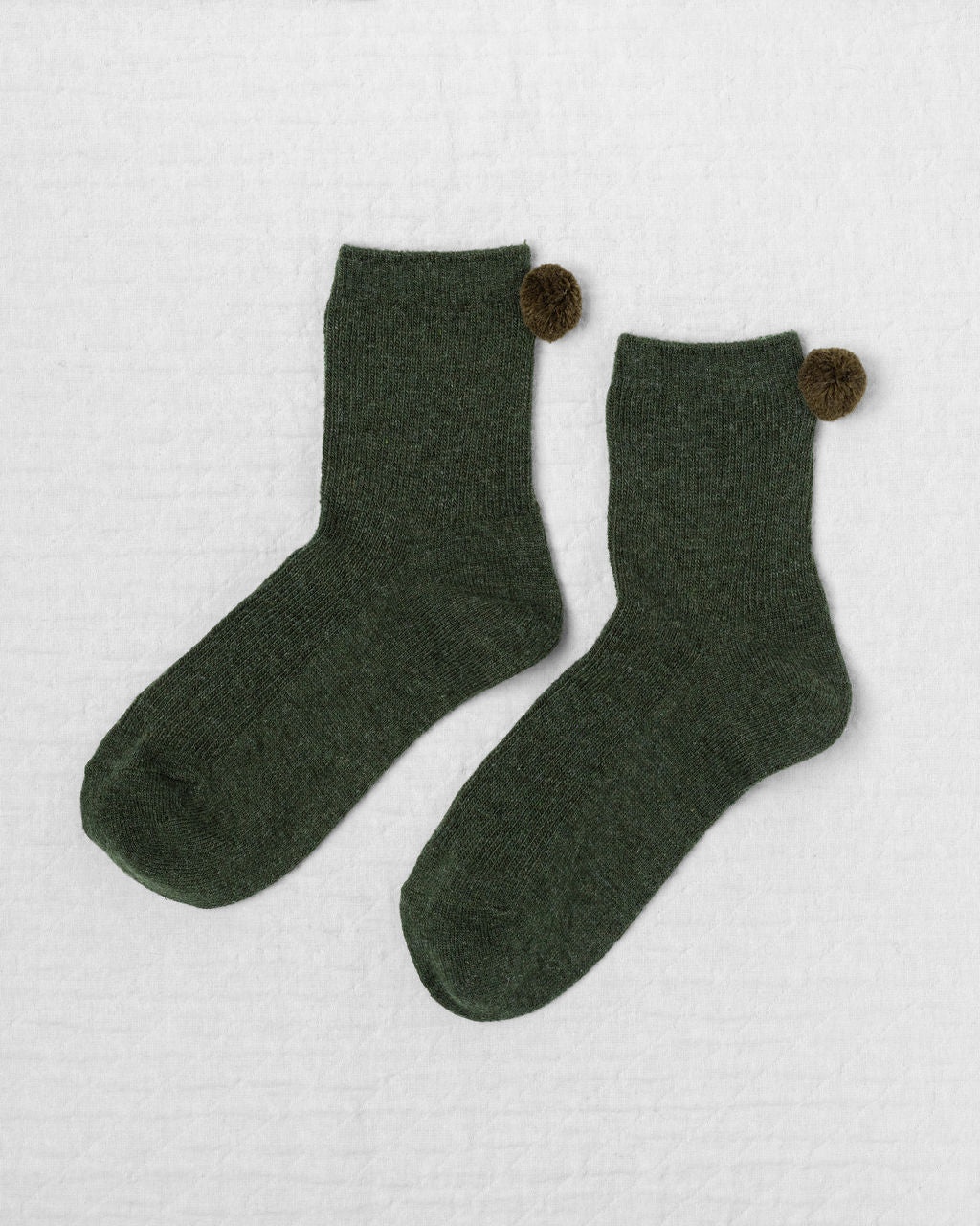 Winter Pom Pom Socks