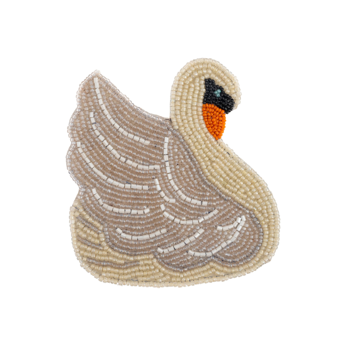 Swan Beaded Coasters