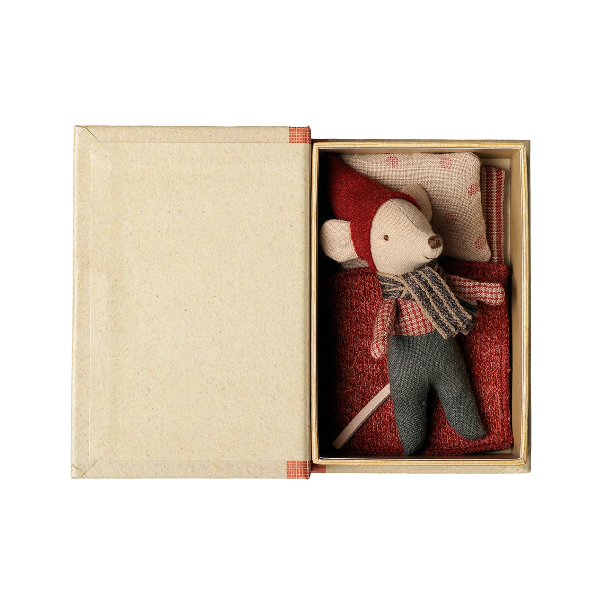 Christmas Mouse, Baby in Book