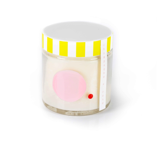 Playful Hand-painted Candles