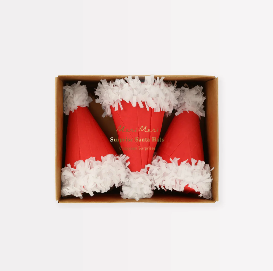 Surprise Santa Hats
