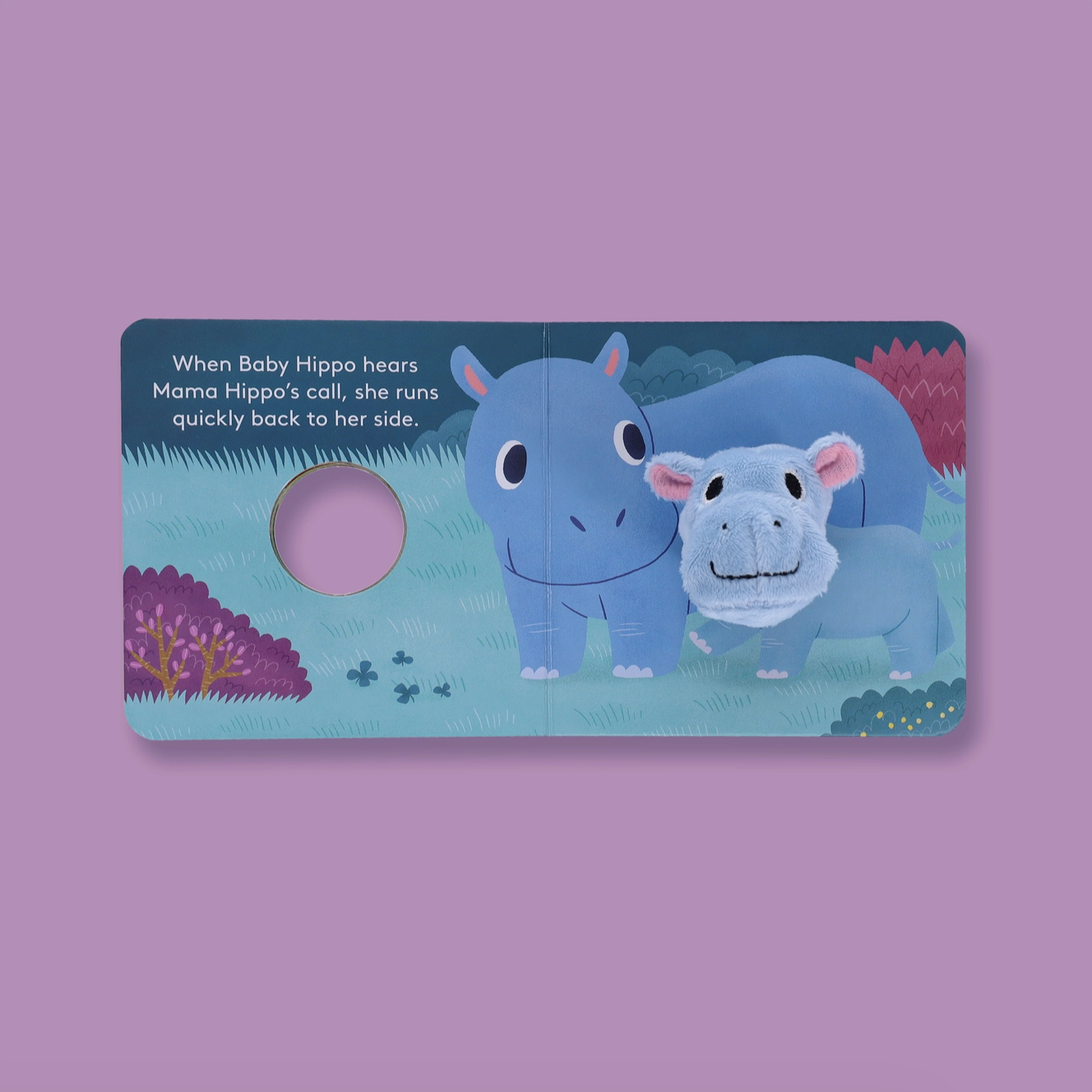Baby Hippo Finger Puppet Book