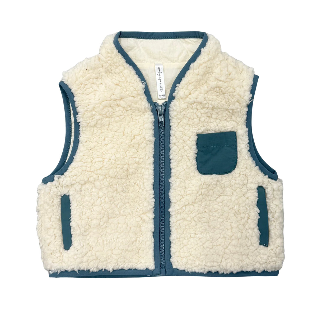 Sherpa Zipper Vest