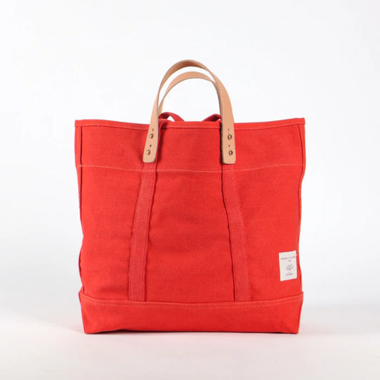 Small East West Tote, Persimmon