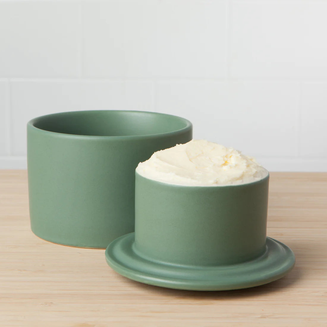 French Style Butter Crock